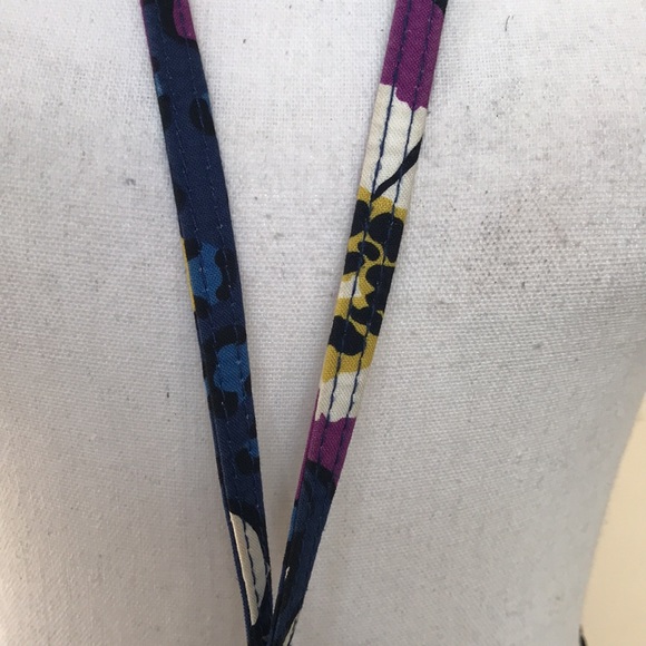 Vera Bradley Bright Floral ID Case and Lanyard - Picture 11 of 11